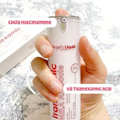 Tinh Chất Mờ Nám Chuyên Sâu Angel's Liquid Tranexamic Mela Ampoule-hàn