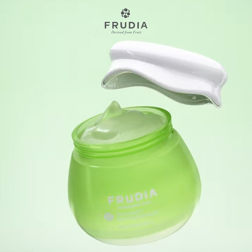 Kem dưỡng Nho Xanh giúp giảm nhờn, chăm sóc lỗ chân lông Frudia Green Grape pore control cream 55g