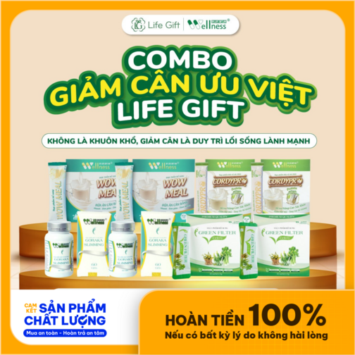 Combo giảm cân ưu việt Life Gift