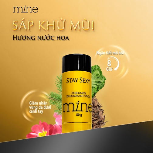 Sáp khử mùi Mine perfumed deodorant stick stay Sexy