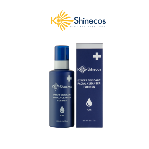 Sữa rửa mặt dịu nhẹ cho Nam K Shinecos Expert Skincare Facial Cleanser For Men 150ml  4.9