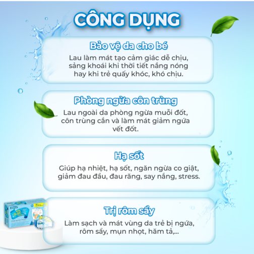 KHĂN LAU HẠ SỐT BABY PHARPHAP