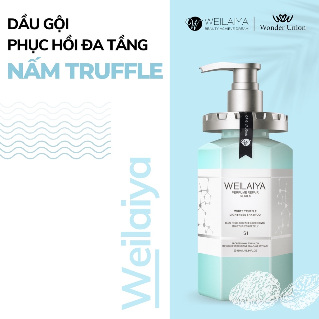 Bộ Dầu Gội Xả Phục Hồi Đa Tầng Nấm Truffle Weilaiya-hồng công