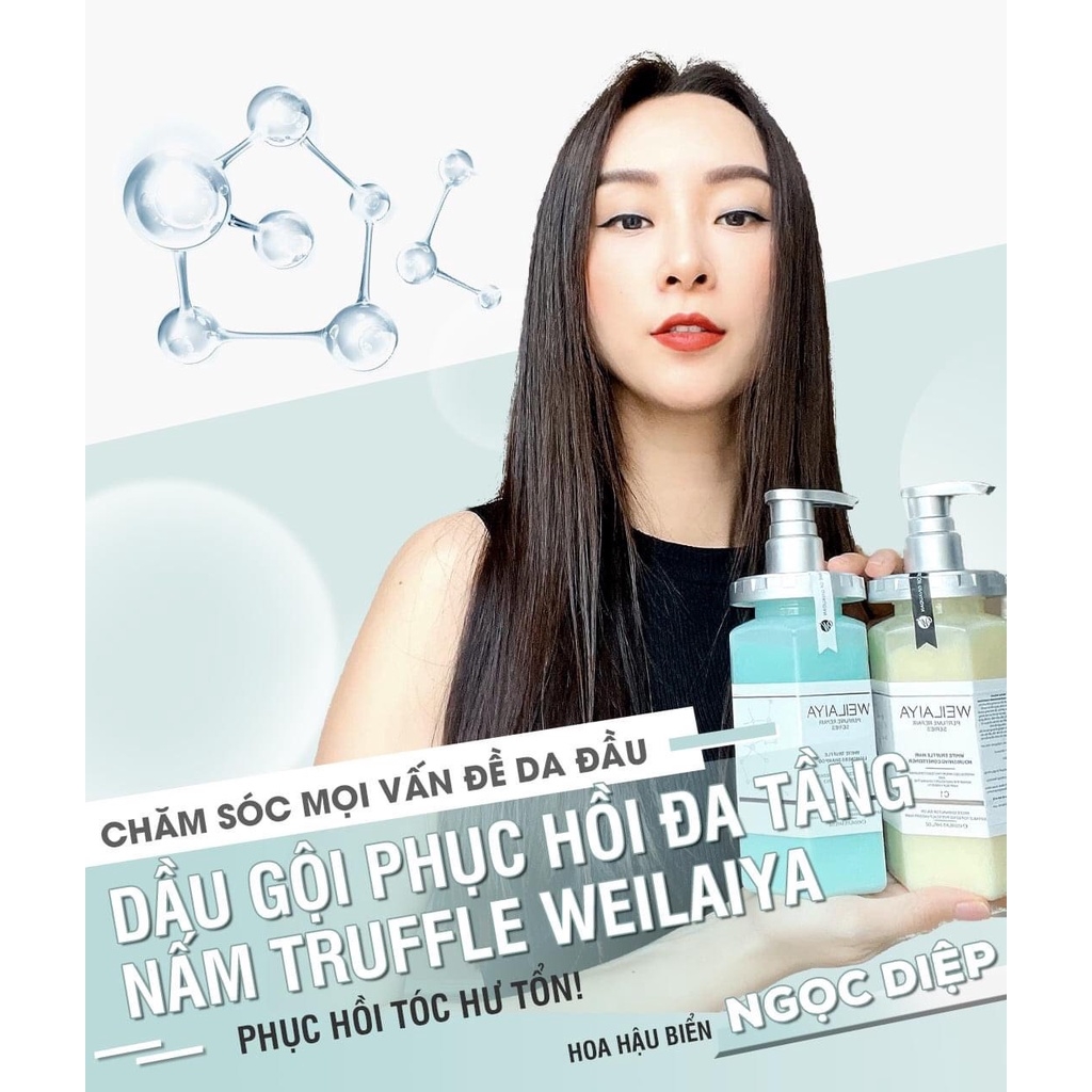 Bộ Dầu Gội Xả Phục Hồi Đa Tầng Nấm Truffle Weilaiya-hồng công