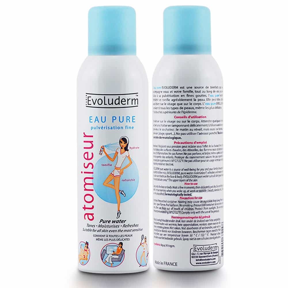 Nước Xịt Khoáng Evoluderm - Pháp 400ml-pháp