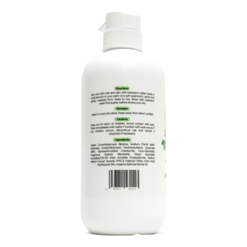 Tắm & Gội Hương Táo Xanh cho bé MINE - Kid Wash & Shampoo Juicy Apple
