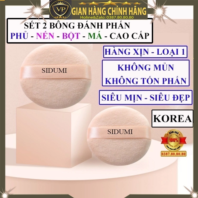 Bông phấn trang điểm Puff – The Fa-HÀN