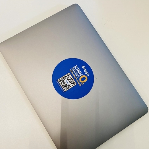 Miếng dán sticker QR Code Affiliate