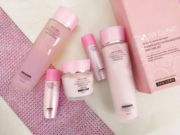 Bộ Dưỡng Da Collagen 3W Clinic hồng-hàn