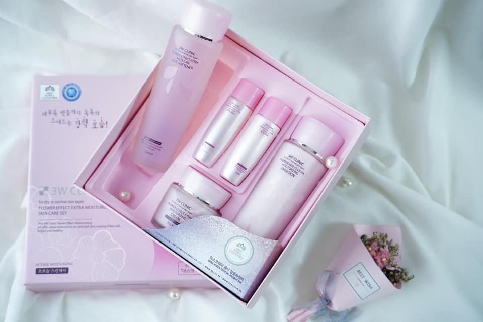 Bộ Dưỡng Da Collagen 3W Clinic hồng-hàn