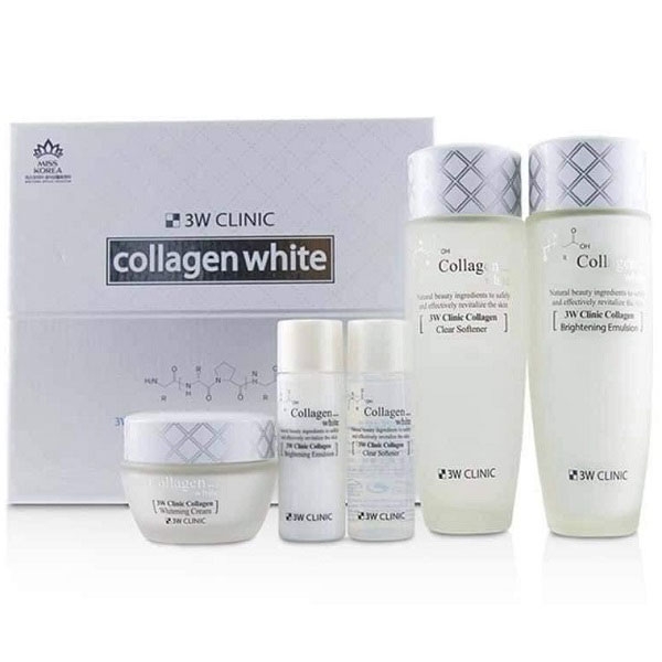 Bộ Dưỡng Da Collagen 3W Clinic - TRẮNG-hàn