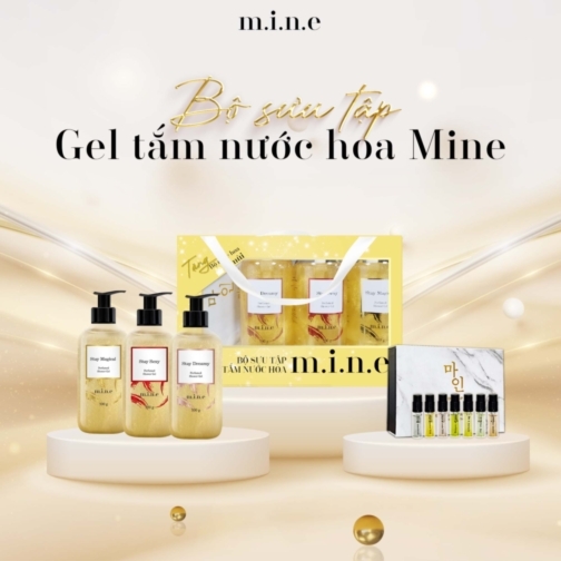 Bộ sưu tập Gel tắm nước hoa mine