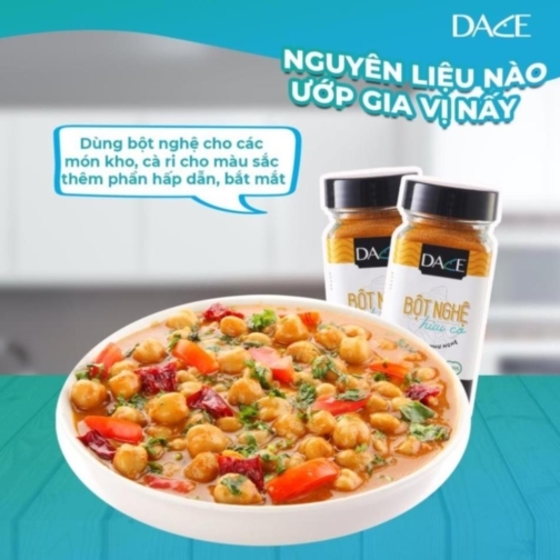 BỘT NGHỆ HỮU CƠ