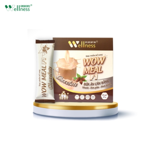 Bữa ăn lành mạnh WOW MEAL F1 CHOCOLATE