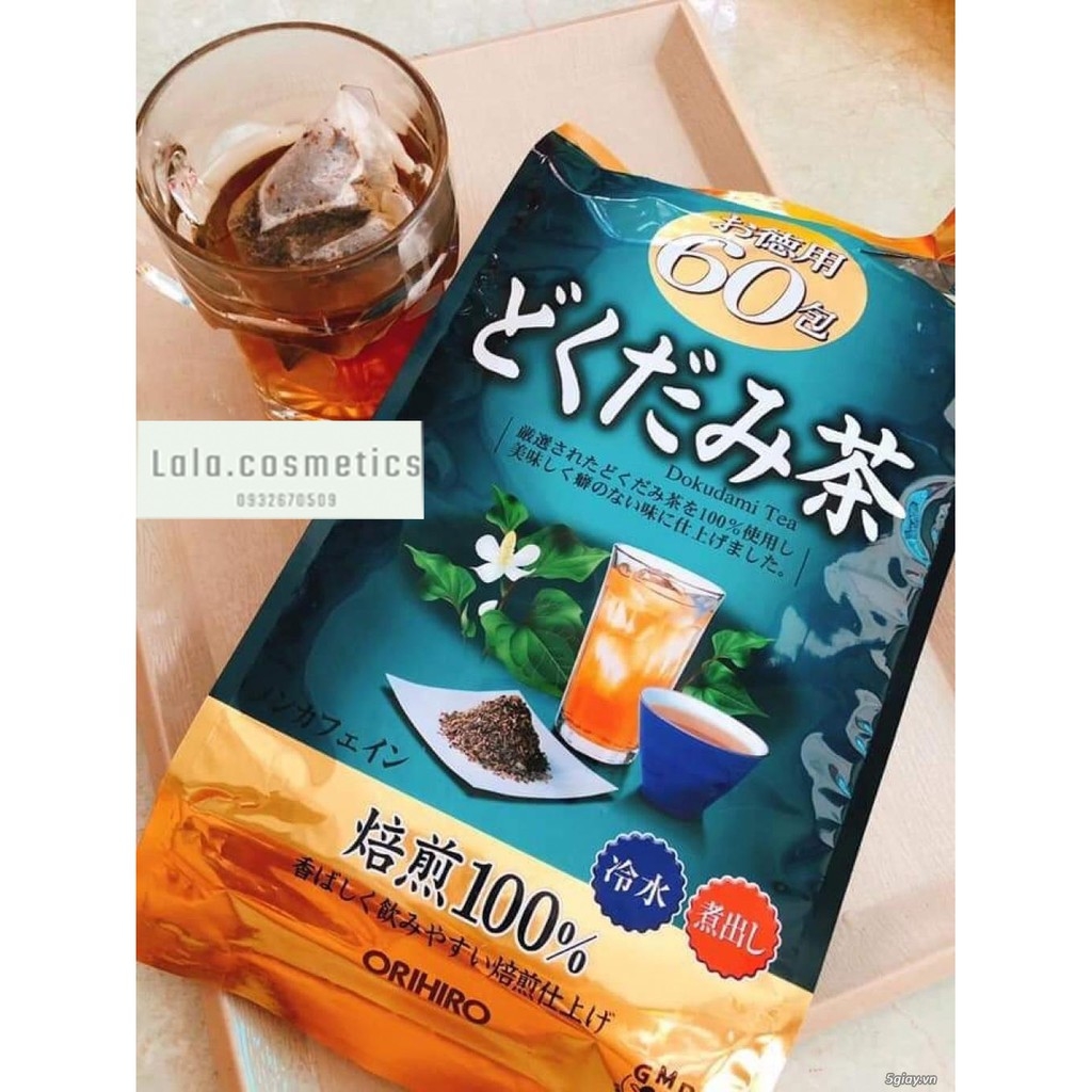 Trà thải độc diếp cá Orihiro 60 túi-nhât