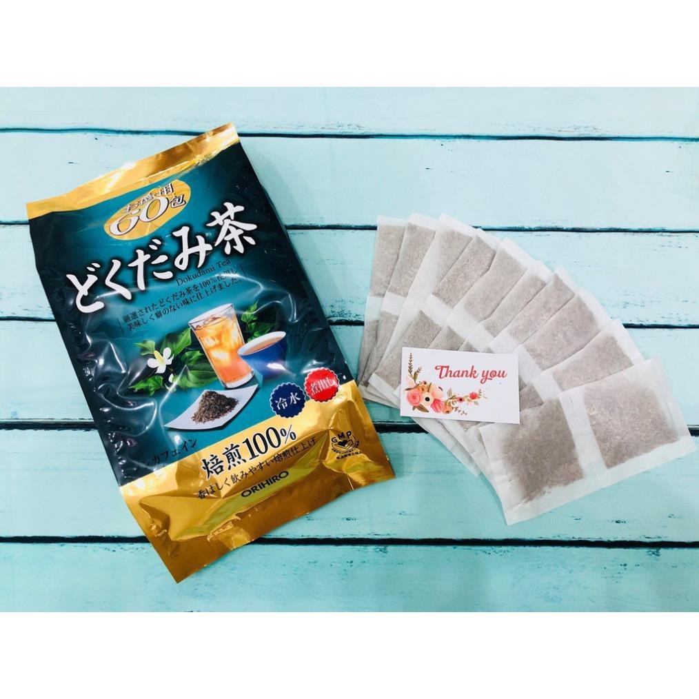 Trà thải độc diếp cá Orihiro 60 túi-nhât