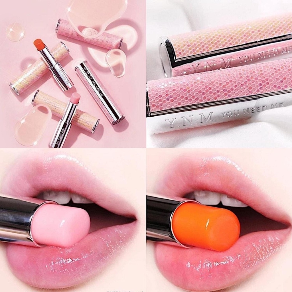 Son Dưỡng Đổi Màu YNM Rainbow Honey Lip Balm-hàn