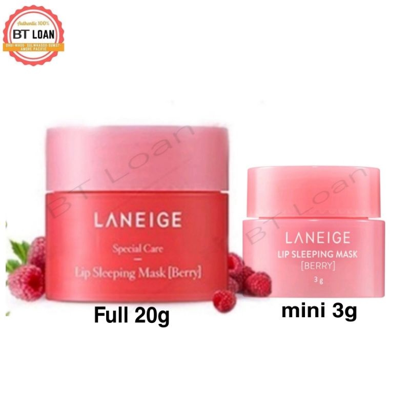 Mặt nạ ngủ Laneige - MÔI FULL 20G-hàn-hộp