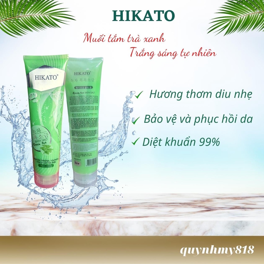 Muối tắm tẩy thâm HIKATO-hàn