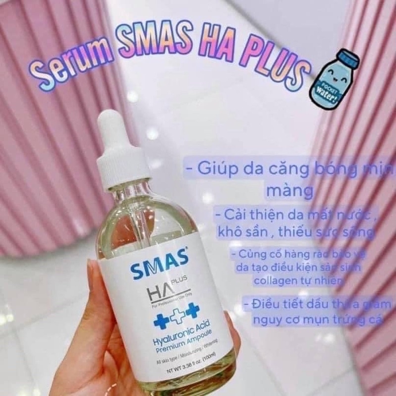 Tinh chất dưỡng ẩm Smas - HA 100ml-hàn