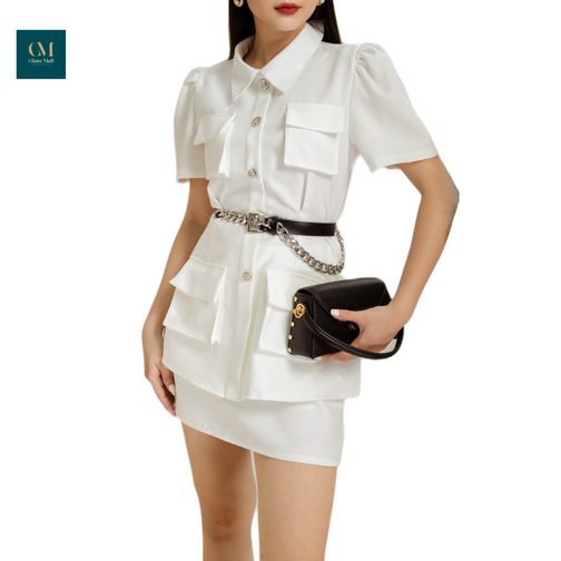 Set váy túi hộp