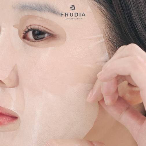 Combo 10 mặt nạ Thạch Lựu hỗ trợ ngăn ngừa lão hóa Frudia Pomegranate nutri-moisturizing mask 20ml  5.0
