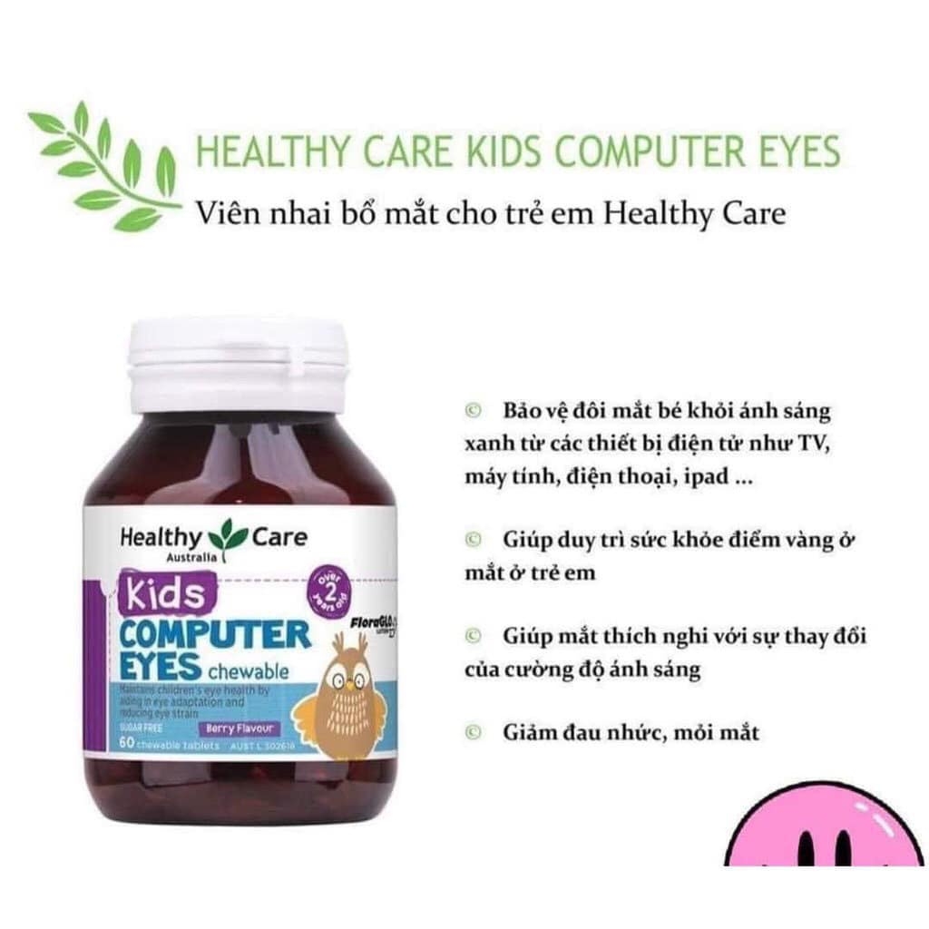 Viên bổ sung DHA Healthy Care của Úc (60 viên)