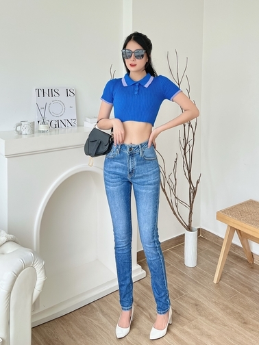 Quần jeans nữ Aubent JD37 màu nhạt