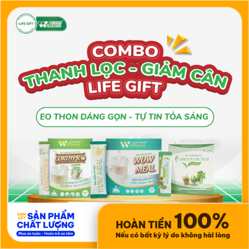 Combo thanh lọc - giảm cân Life Gift