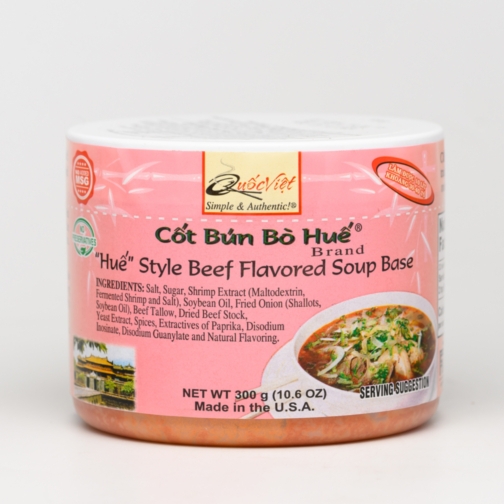 Cốt Bún Bò Huế ® - “Hue” Style Beef Flavored Soup Base  Thương hiệu: Quốc Việt Foods