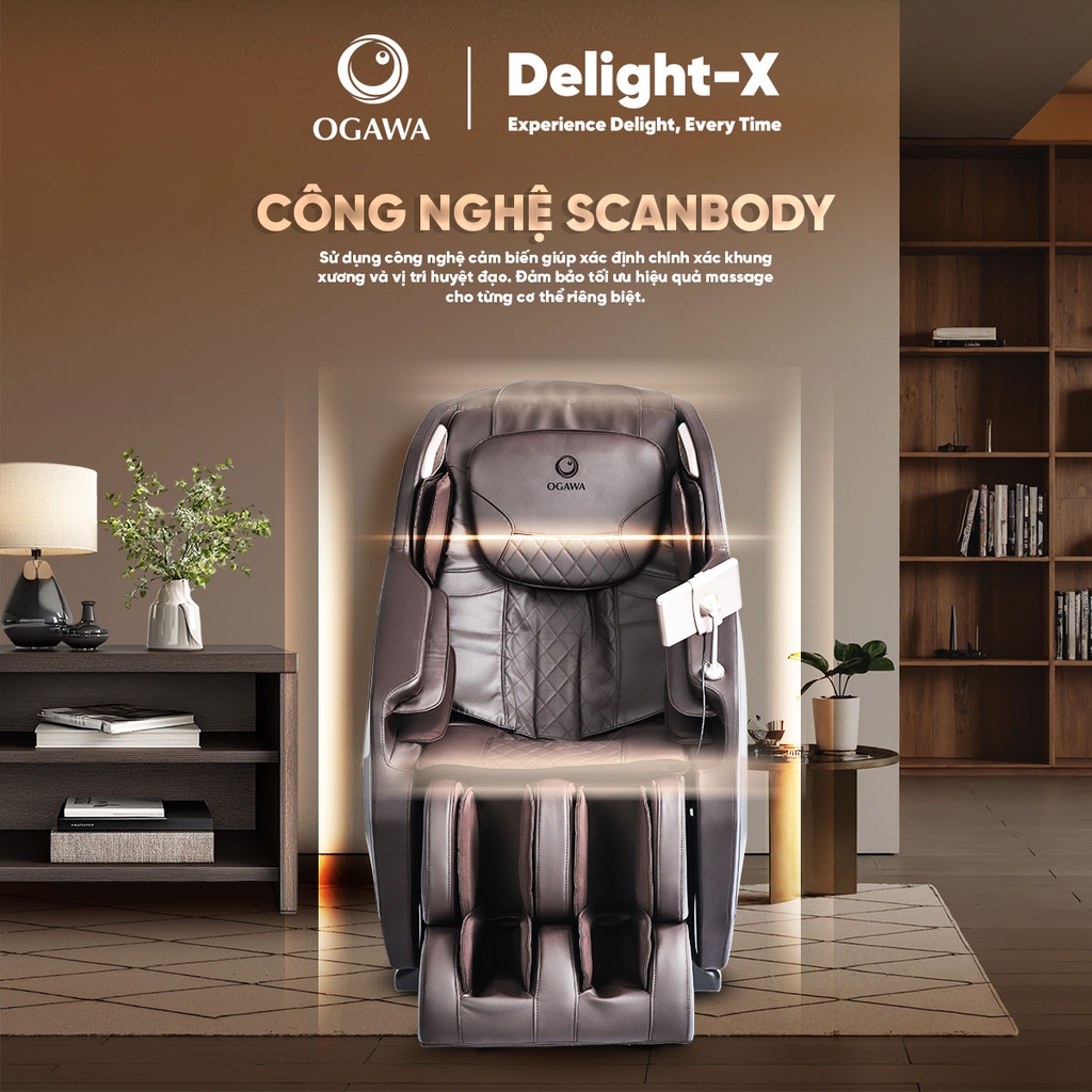 Ghế massage Delight X, hiệu Ogawa (OGVN-5574)