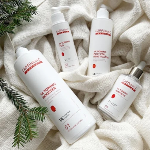  Bộ Sản Phẩm Peel Trắng Da An Toàn TA Toning Peel  Thương hiệu: Cell Fusion C  Xuất xứ: Hàn Quốc