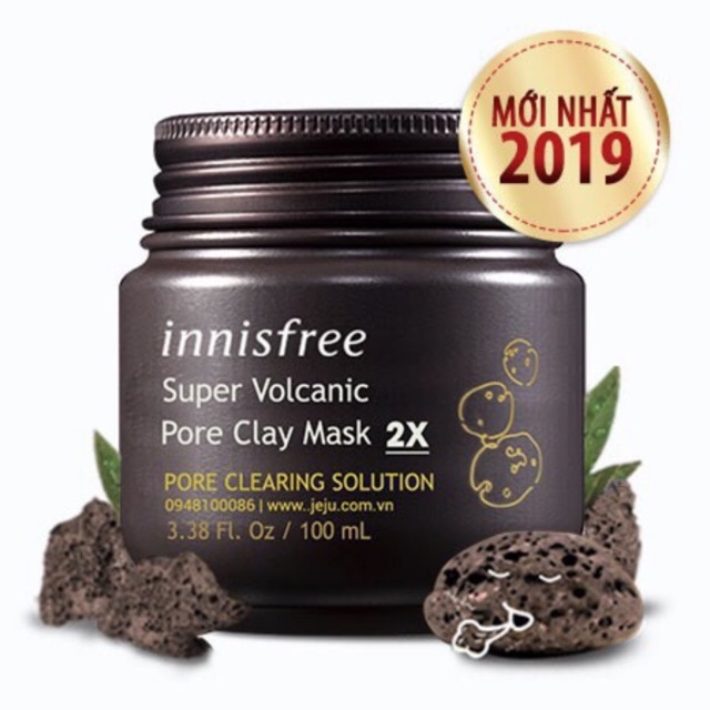 Mặt Nạ Đất Sét Innisfree- MẪU MỚI-hàn