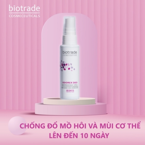 Xịt khử mùi ODOREX DEO ANTIPERSPIRANT SPRAY   THƯƠNG HIỆU: Biotrade – Odorex  XUẤT XỨ: Bulgaria.