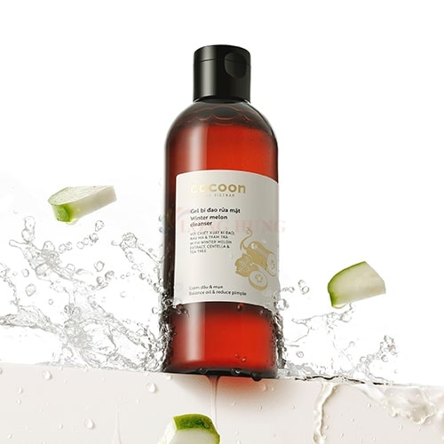 Gel bí đao rửa mặt Cocoon sạch sâu da, loại bỏ mọi bụi bẩn 500ML