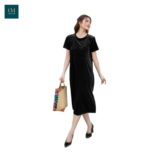Đầm thun có túi Mabel