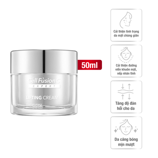  Kem dưỡng săn chắc, ngăn ngừa lão hóa Cell Fusion C Expert Time Reverse Lifting Cream  2. Thương hiệu: Cell Fusion C Expert  3. Xuất xứ: Hàn Quốc
