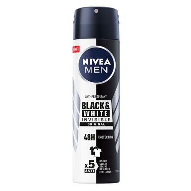 Xịt Ngăn Mùi Cho Nam B&W Original 150Ml (New)