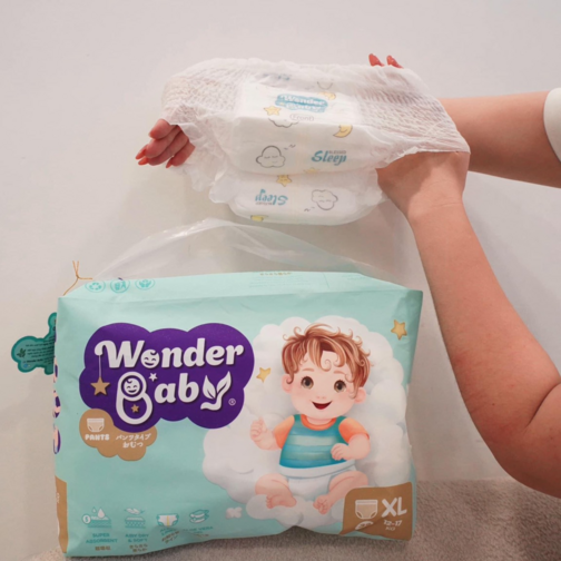 Tã quần Wonder Baby size XL 39 miếng