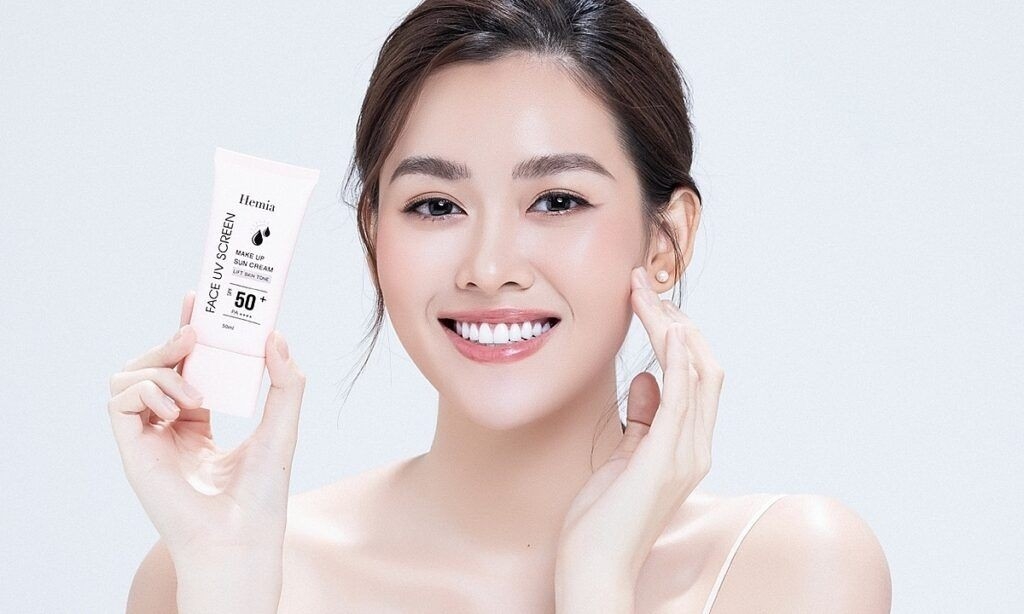 Kem chống nắng Hemia Hàn Quốc chính hãng bảo vệ da lên đến 8H