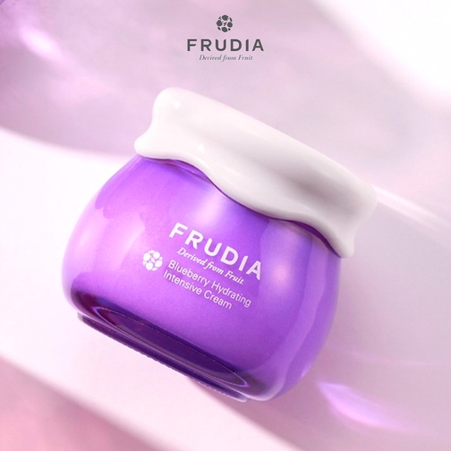Kem dưỡng ẩm chuyên sâu Việt Quất cho da khô Frudia Blueberry hydrating intensive cream 55g