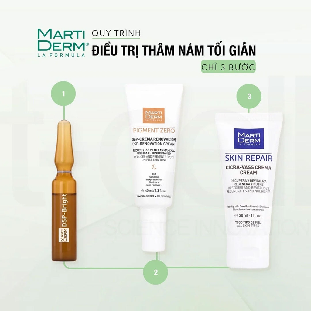 Kem Dưỡng MartiDerm Tái Tạo & Phục Hồi Da Nhạy Cảm-tây ban nha