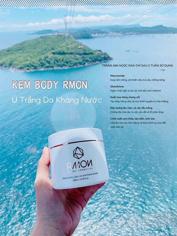 Kem dưỡng trắng Body tế bào gốc - Rmo-hàn