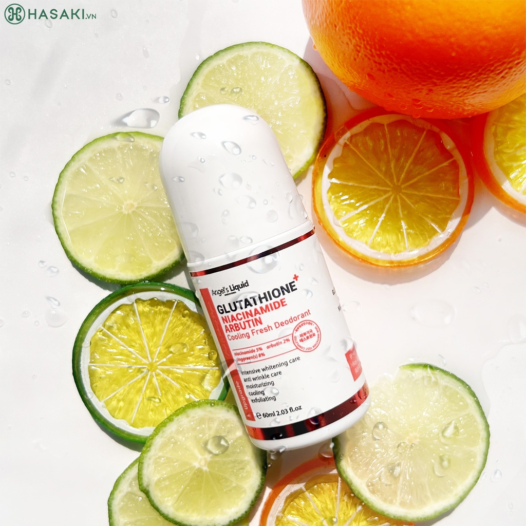 Lăn khử mùi Angel's Liquid Glutathione - 60ml-hàn