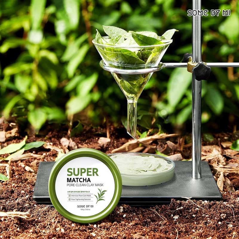 MẶT NẠ ĐẤT SÉT MATCHA SOME BY ME-hàn