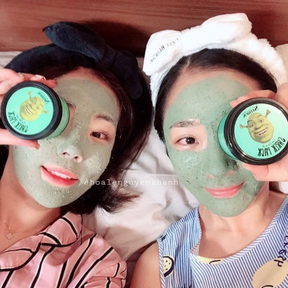 Mặt nạ tươi đất sét chiết xuất bạc hà The Real Shrek Pack 110gr-hàn