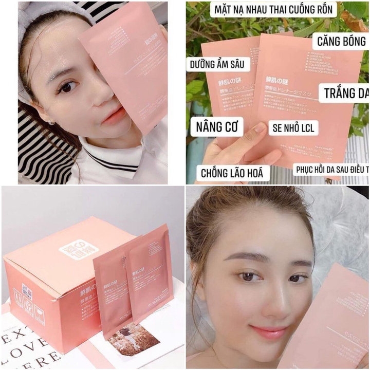 MẶT NẠ NHAU THAI CỪU NHẬT BẢN (HỘP 50) - HGS