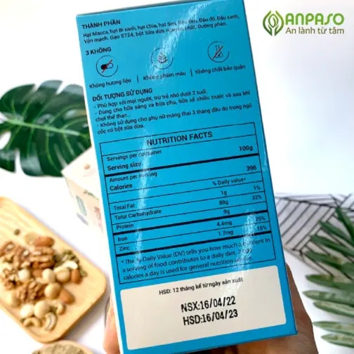 Ngũ Cốc Dinh Dưỡng Happy Nuts – Ngũ Cốc Tiện Lợi Anpaso