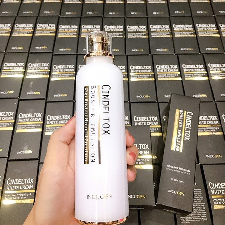 Nhũ Tương Tái Tạo Da - CINDEL TOX