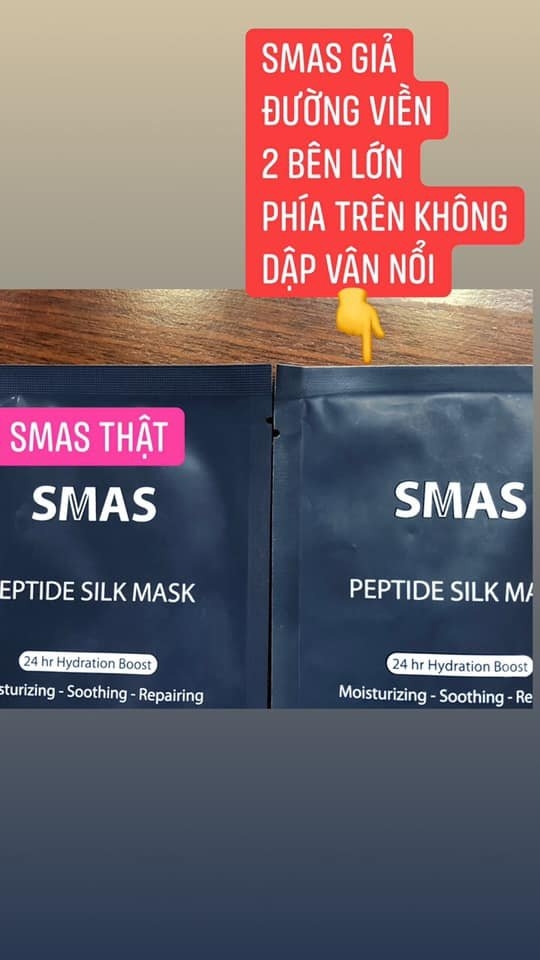 Mặt Nạ Phục Hồi Cấp Ẩm Cao Cấp Smas Peptide Silk Mask- 04miếng-nhật